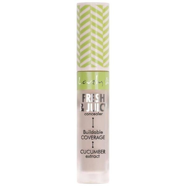 Lovely Fresh & Juicy Concealer rozświetlający korektor do twarzy z ekstraktem z ogórka 2 4.8g