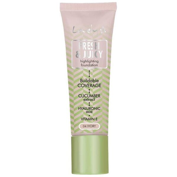 Lovely Fresh & Juicy Foundation rozświetlający podkład do twarzy 04 Ivory 25g