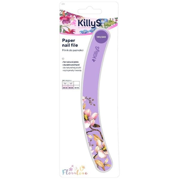 KILLYS Floralove pilnik fioletowy banan 180/240