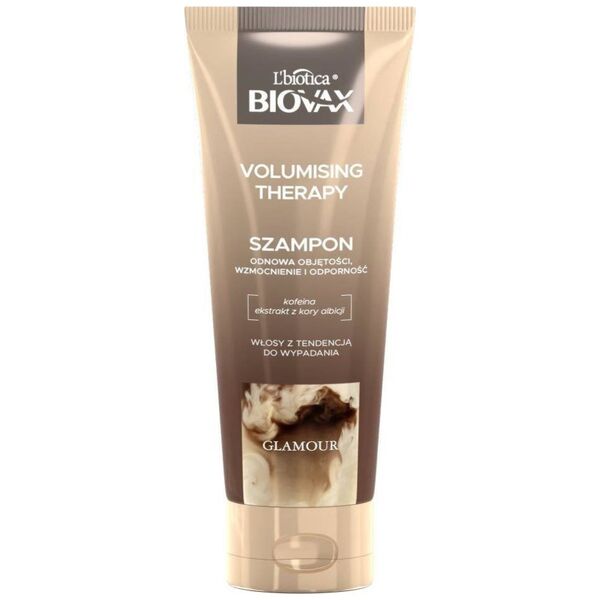 BIOVAX Glamour Volumising Therapy szampon do włosów z kofeiną 200ml
