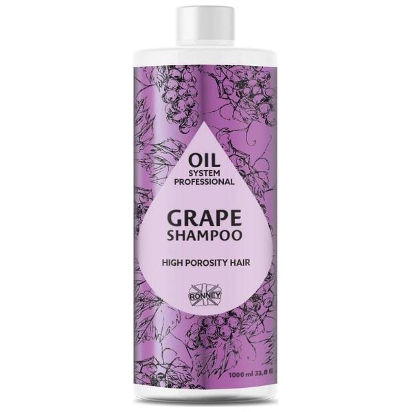 Ronney Ronney Professional Oil System High Porosity Hair szampon do włosów wysokoporowatych Grape 1000ml