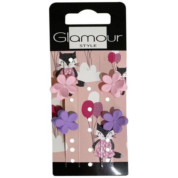 Glamour Kids spinki do włosów Kwiatuszki 4szt.