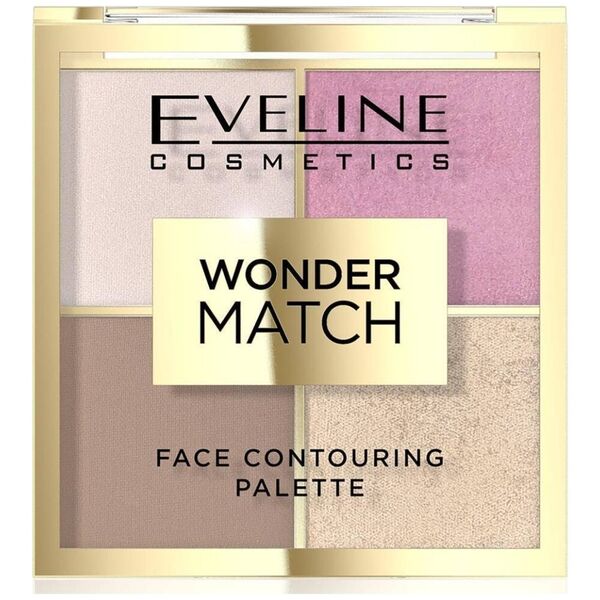 XXXX__Eveline Cosmetics (Eveline) Eveline Cosmetics Wonder Match paleta do konturowania twarzy 01 10g