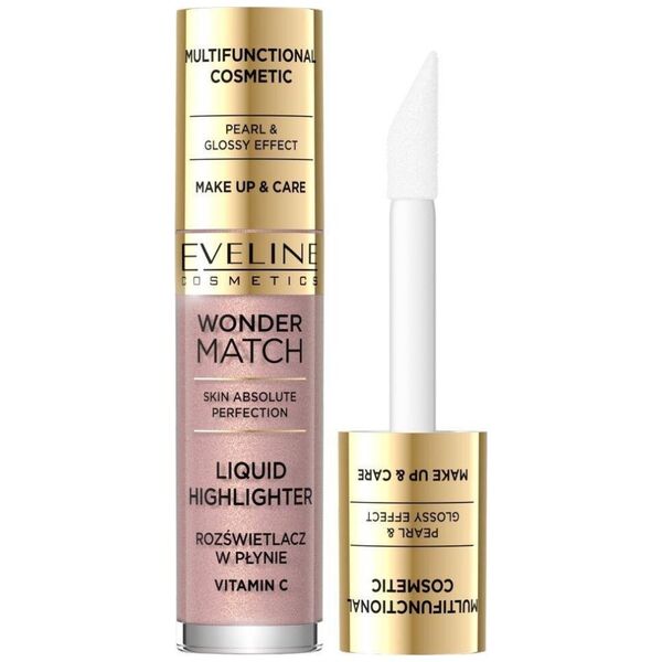 XXXX__Eveline Cosmetics (Eveline) Eveline Wonder Match płynny rozświetlacz do twarzy 01 4.5ml