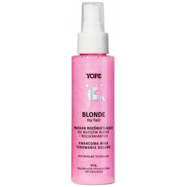 Yope Yope Blonde My Hair mgiełka rozświetlająca do włosów Kwarc 100ml