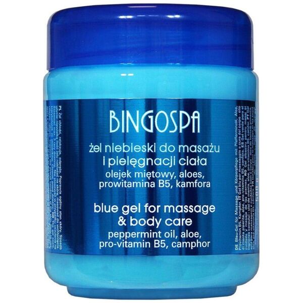 BingoSpa BingoSpa Żel niebieski do masażu i pielęgnacji ciała 500g