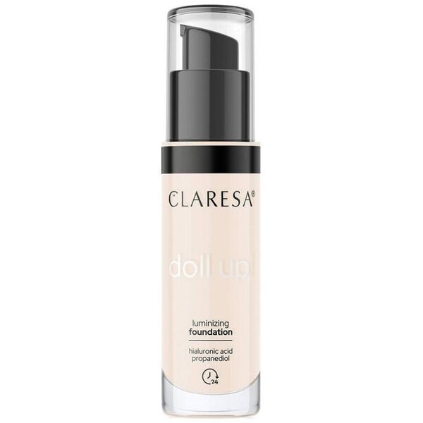 Claresa Claresa Doll Up! podkład rozświetlający do twarzy 02 Light 34g
