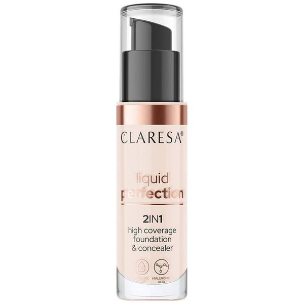 Claresa Claresa Liquid Perfection 2w1 101 Light 34g