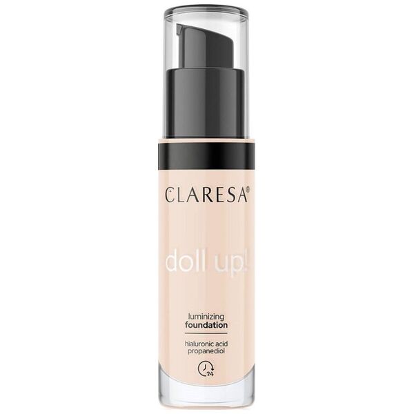 Claresa Claresa Doll Up! podkład rozświetlający do twarzy 03 Light-Medium 34g