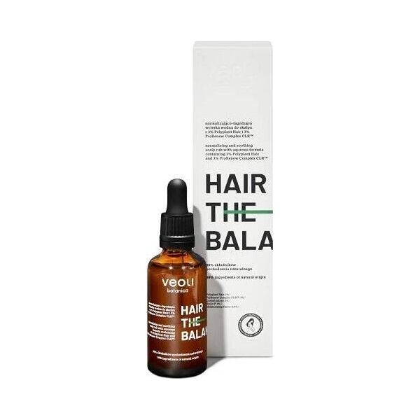Veoli Botanica Veoli Botanica Normalizująco - łagodząca wcierka wodna do skalpu z 3% Polyplant Hair i 3% ProRenew Complex CLR HAIR THE BALANCE