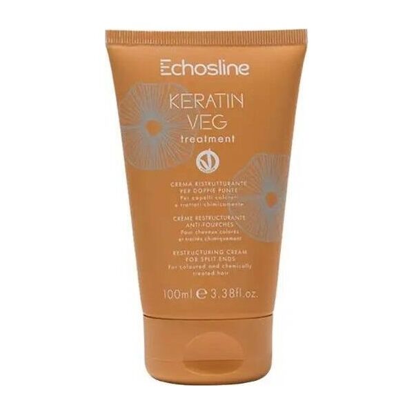 Echosline ECHOSLINE Keratin Veg krem do rozdwojonych końcówek 100ml