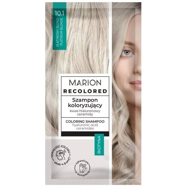 Marion Marion Recolored szampon koloryzujący 10.1 Platynowy Blond 35ml