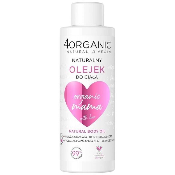 4organic Organic Mama naturalny olejek do ciała 125ml