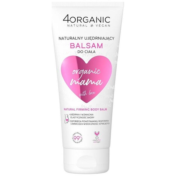 4organic Organic Mama naturalny ujędrniający balsam do ciała 200ml