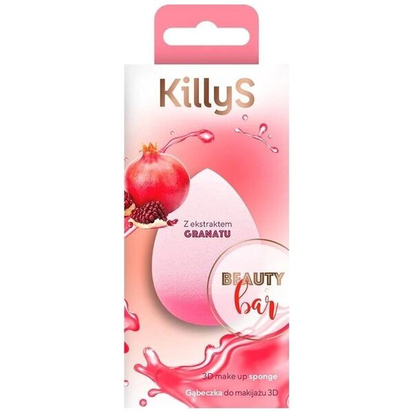 KILLYS KillyS Beauty Bar 3D gąbeczka do makijażu z ekstraktem z granatu