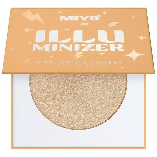 Miyo Miyo Illuminizer Highlighting Powder puder rozświetlający do twarzy 01 Galle Light 7g