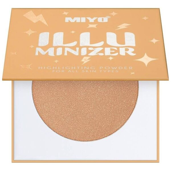 Miyo Miyo Illuminizer Highlighting Powder puder rozświetlający do twarzy 02 Stilo Light 7g