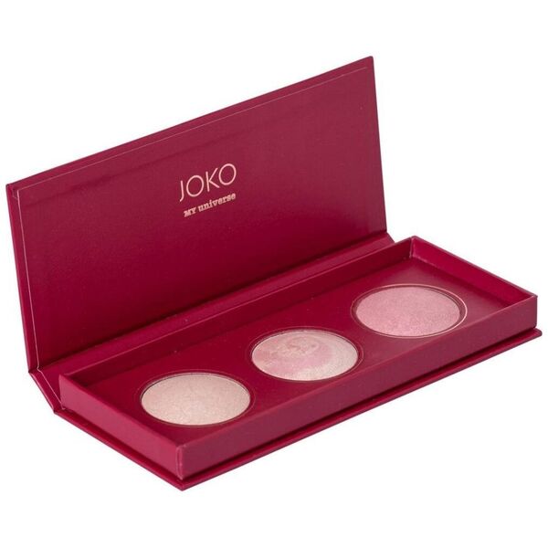 Joko Joko My Universe paleta rozświetlaczy do twarzy 3x2g