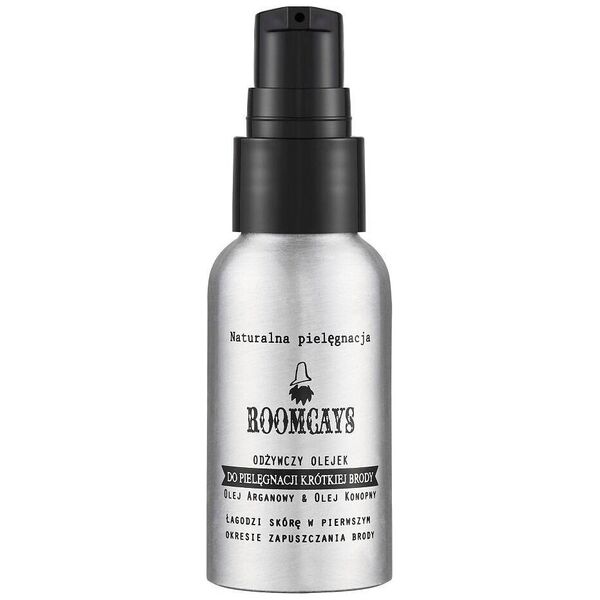 Roomcays Roomcays Odżywczy olejek do pielęgnacji krótkiej brody 30ml
