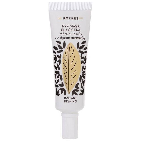 Korres Korres Black Tea Instant Firming Eye Mask ujędrniająca maska pod oczy z ekstraktem z czarnej herbaty 6ml