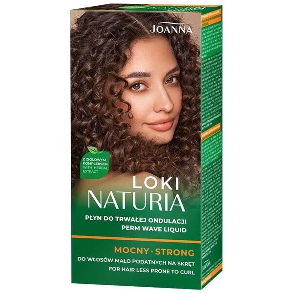 Joanna Joanna Naturia Loki płyn do trwałej ondulacji Mocny 2x75ml -SM