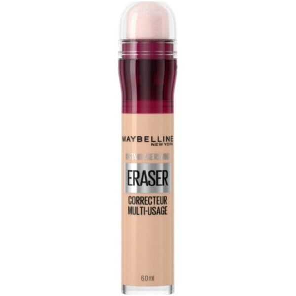 Maybelline  Maybelline Instant Anti-Age Eraser Concealer korektor do twarzy z gąbeczką 115 Warm Light 6.8ml