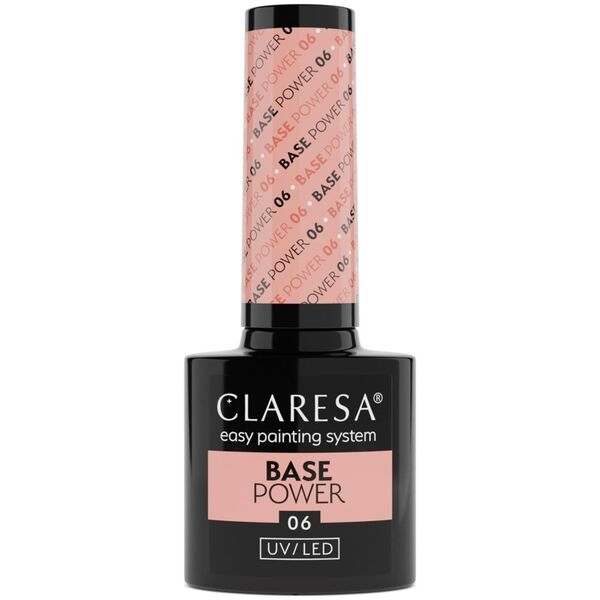 Claresa CLARESA Base Power Baza kauczukowa do paznokci UV/LED 06  5g
