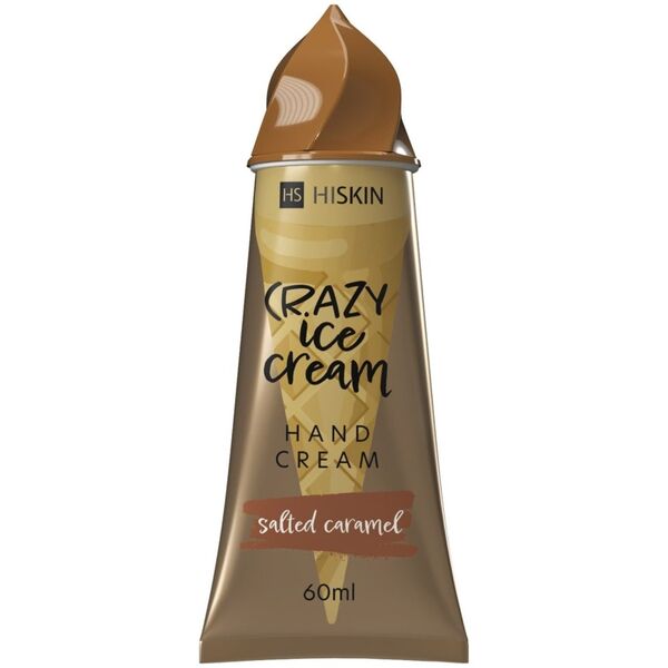 HiSkin HISKIN Crazy Ice Cream Krem do rąk - Salted Caramel 60 ml
