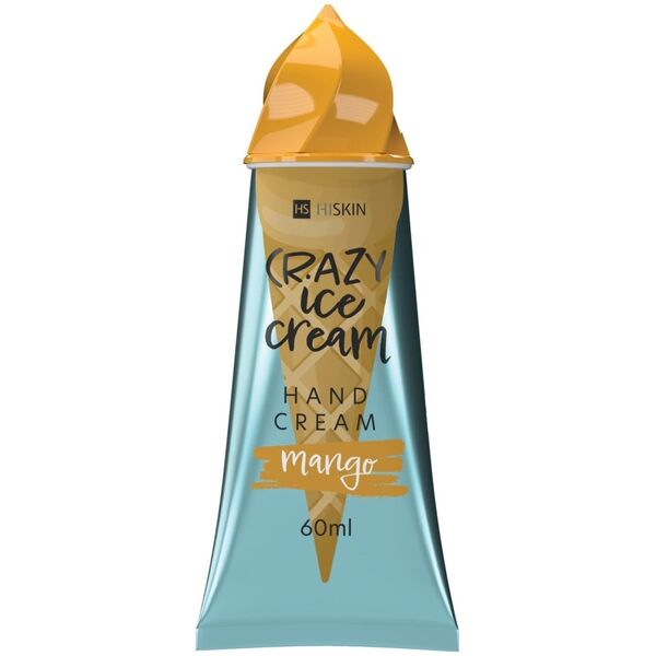 HiSkin HISKIN Crazy Ice Cream Krem do rąk - Mango 60 ml