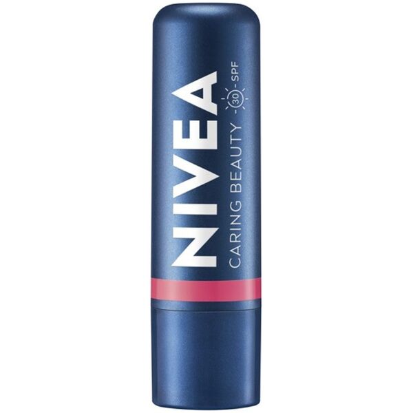 Nivea NIVEA Pomadka pielęgnująca do ust Caring Beauty 3w1 Rose 4.8 g