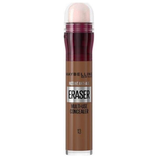Maybelline  Maybelline Instant Anti-Age Eraser Concealer korektor do twarzy z gąbeczką 13 Cocoa 6.8ml