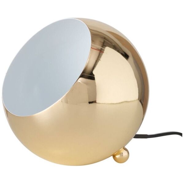 Boltze Lampa stołowa Missy, Ø 15 cm, złota