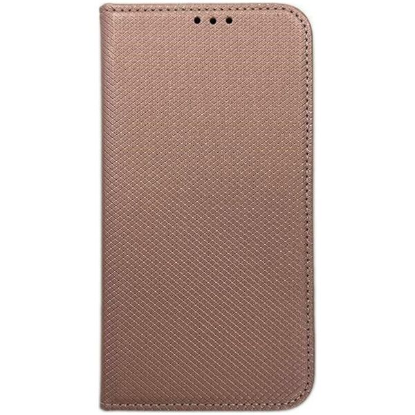 NO NAME Etui Smart Magnet book Xiaomi Redmi Note 13 Pro+ 5G różowo-złoty /rosegold