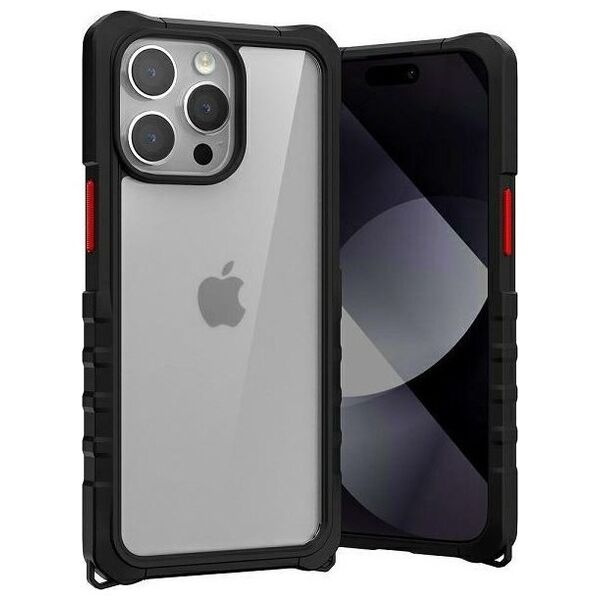 Mercury Mercury Bumper Pop Case iPhone 15 Plus 6,7" czarny /black