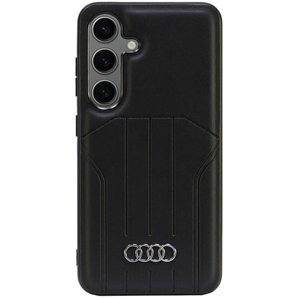 Audi Audi Synthetic Leather MagSafe S24 S921 czarny/black hardcase AU-TPUPCMS24-Q5/D1-BK