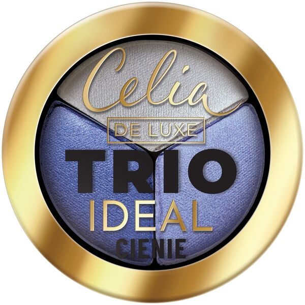Celia CELIA De Luxe Cienie do powiek Trio Ideal nr 304