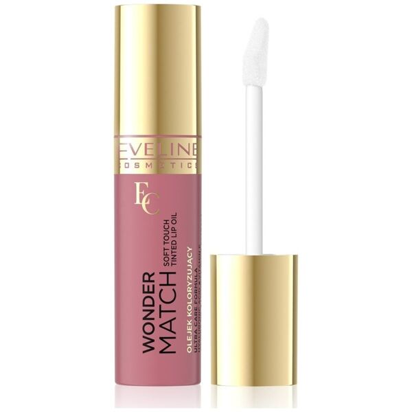 EVELINE KOLOROWKA EVELINE Wonder Match Odżywczo Wygładzający Olejek do ust nr 03-Strawberry Ice Cream 5 ml