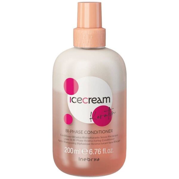 Inebrya Keratin Bi-Phase Conditioner restrukturyzująca odżywka dwufazowa bez spłukiwania 200ml