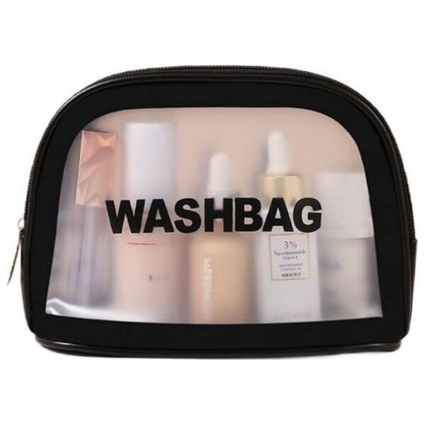 eCarla Washbag kosmetyczka rozkładana Czarna