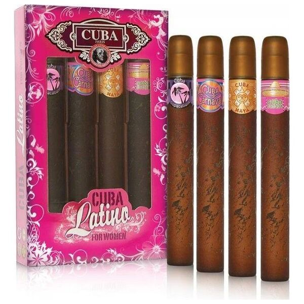 Cuba Cuba Original Cuba Latino Copacabana edp 35ml + Carnaval edp 35ml + Maya edp 35ml + Cactus edp 35ml