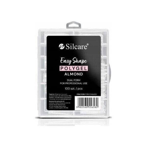 Silcare SILCARE Dual Clear Migdał 100szt.