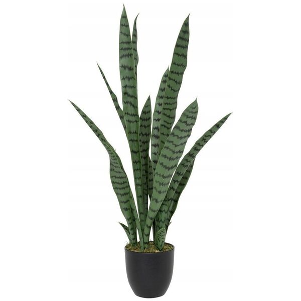 Atmosphera Sztuczna roślina doniczkowa sansewiera TOBY, 90 cm