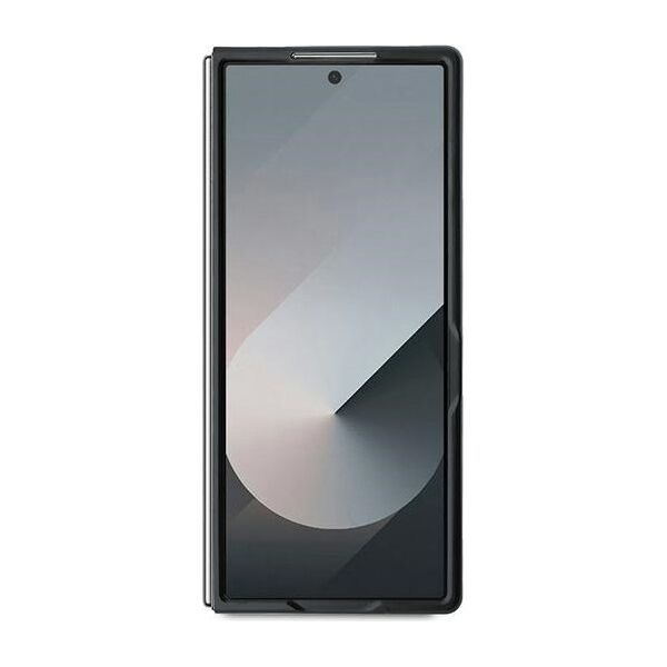 Guess case for Samsung Galaxy Z Fold6 GUE003738 black 4G Metal Logo 3666339313135