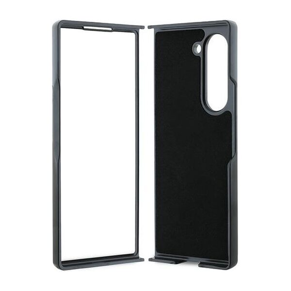 Karl Lagerfeld case for Samsung Galaxy Z Fold6 KF002204 black Saffiano Ikonik Pin 3666339322588