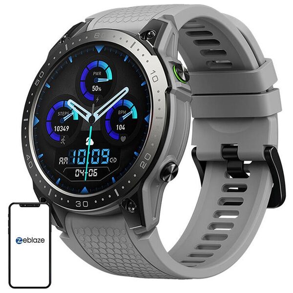 Zeblaze  069106  Ares 3 Pro Grey έως και 12 άτοκες δόσεις 6946639812802