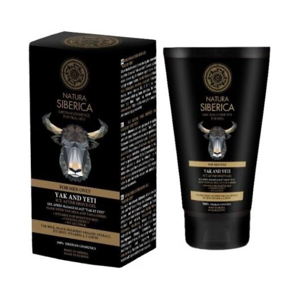 Natura Siberica Men Chłodzący żel po goleniu dla mężczyzn Yak & Yeti 150ml