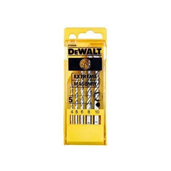 Wiertło Dewalt do betonu walcowe 4 5 6 10 8mm 5szt. (DT6956-QZ)