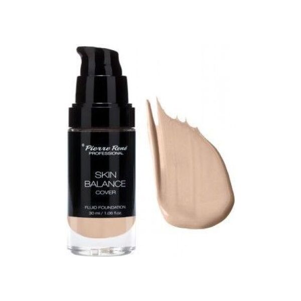 Pierre Rene Podkład do twarzy Skin Balance Cover Fluid Foundation 23 Nude 30ml