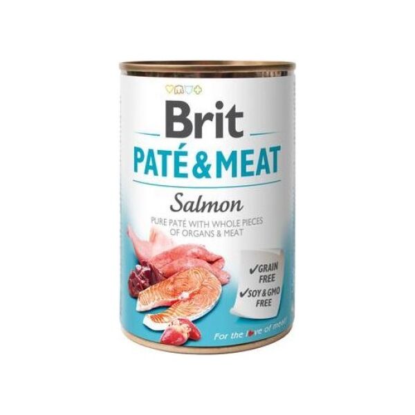Brit Pate&Meat Salmon 400g
