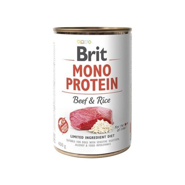 Brit Mono Protein Beef&Rice puszka 400g